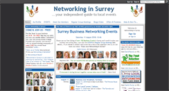 Desktop Screenshot of networkinginsurrey.co.uk
